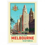 Retro Print | Melbourne 1940